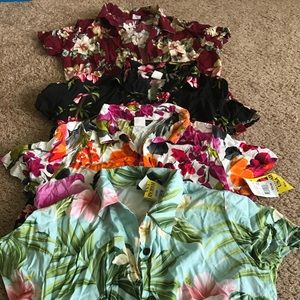 Women’s Hawaiian shirts! All or just one :)